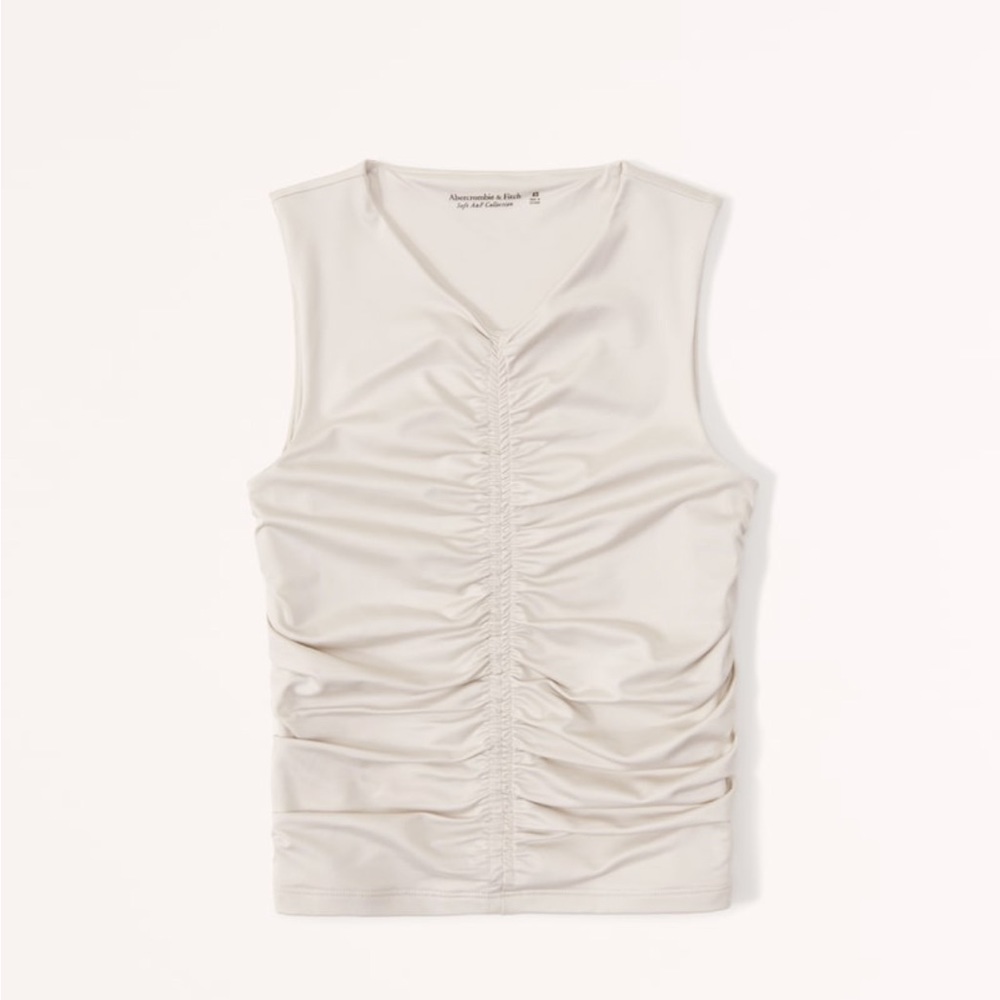 Abercrombie & Fitch Ruched Tank